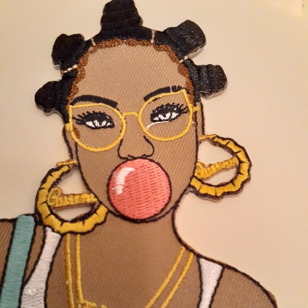 Custom Ebroidered  "Bubble Pop" Patch